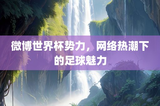 微博世界杯势力，网络热潮下的足球魅力