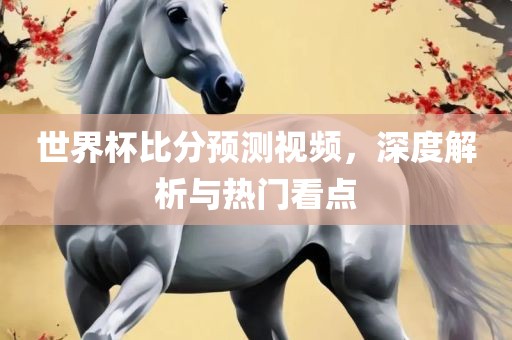 世界杯比分预测视频，深度解析与热门看点