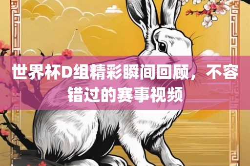 世界杯D组精彩瞬间回顾，不容错过的赛事视频