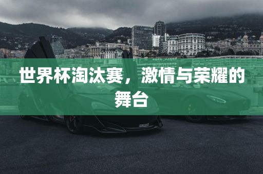 世界杯淘汰赛，激情与荣耀的舞台眉山市正发家政服务有限公司