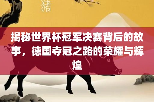 揭秘世界杯冠军决赛背后的故事，德国夺冠之路的荣耀与辉煌