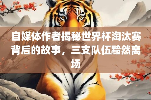 自媒体作者揭秘世界杯淘汰赛背后的故事，三支队伍黯然离场