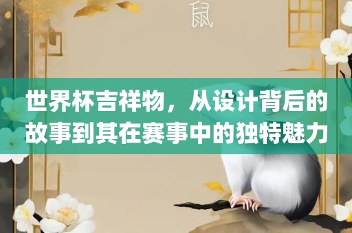 世界杯吉祥物，从设计背后的故事到其在赛事中的独特魅力