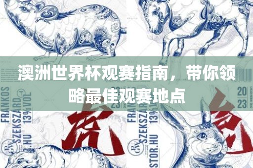 澳洲世界杯观赛指南，带你领略最佳观赛地点