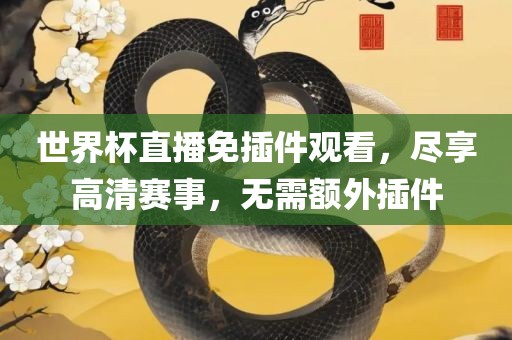 世界杯直播免插件观看，尽享高清赛事，无需额外插件