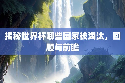 揭秘世界杯哪些国家被淘汰，回顾与前瞻