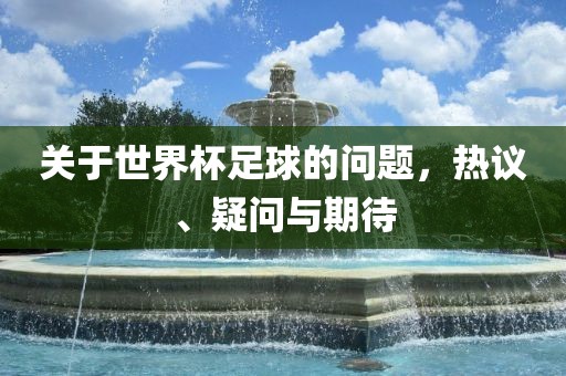 关于世界杯足球的问题，热议、疑问与期待