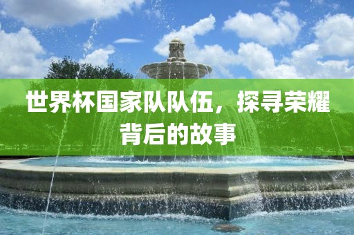 世界杯国家队队伍，探寻荣耀背后的故事