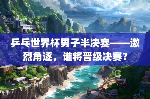 乒乓世界杯男子半决赛——激烈角逐，谁将晋级决赛？