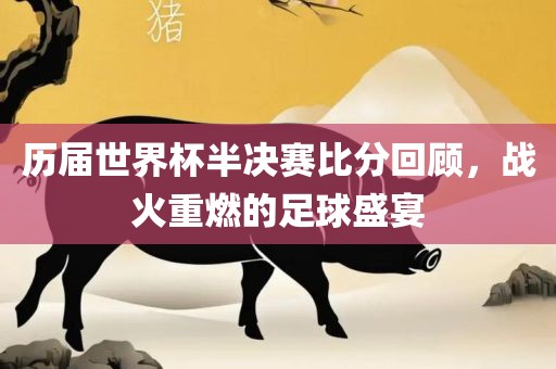 历届世界杯半决赛比分回顾，战火重燃的足球盛宴