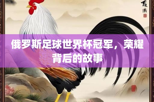 俄罗斯足球世界杯冠军，荣耀背后的故事