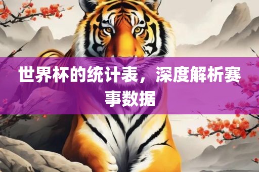 世界杯的统计表，深度解析赛事数据