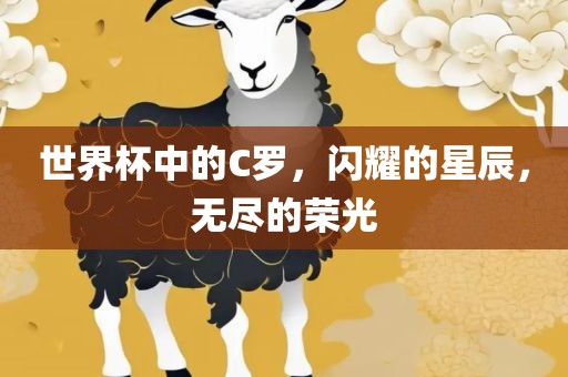 世界杯中的C罗，闪耀的星辰，无尽的荣光