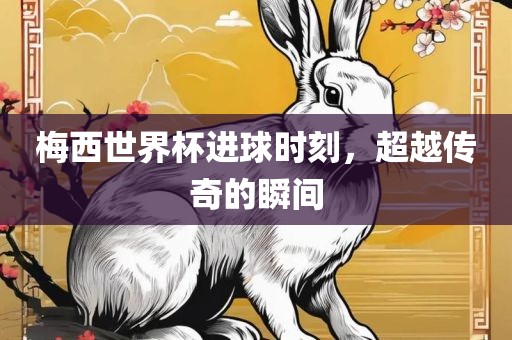 梅西世界杯进球时刻，超越传奇的瞬间