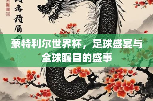 蒙特利尔世界杯，足球盛宴与全球瞩目的盛事