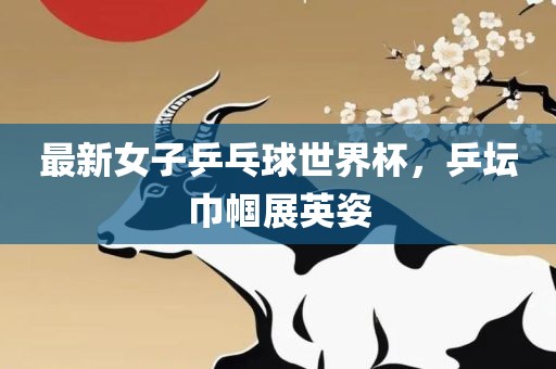 最新女子乒乓球世界杯，乒坛巾帼展英姿