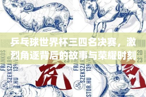 乒乓球世界杯三四名决赛，激烈角逐背后的故事与荣耀时刻