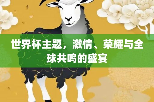 世界杯主题，激情、荣耀与全球共鸣的盛宴