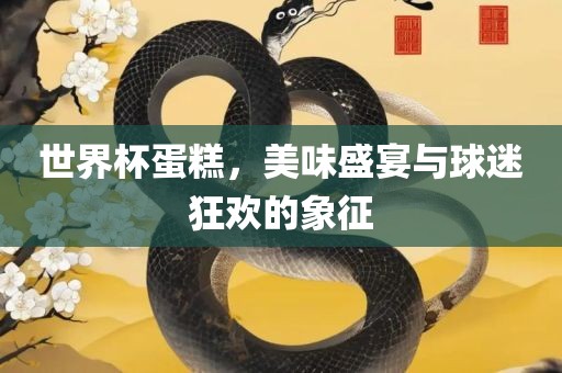 世界杯蛋糕，美味盛宴与球迷狂欢的象征