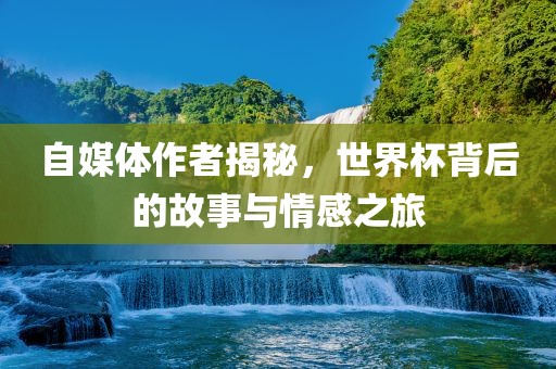 自媒体作者揭秘，世界杯背后的故事与情感之旅