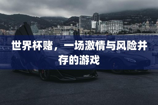 世界杯赌，一场激情与风险并存的游戏