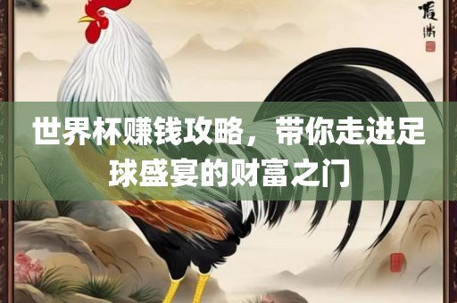 世界杯赚钱攻略，带你走进足球盛宴的财富之门