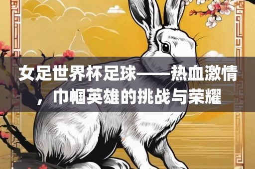 女足世界杯足球——热血激情，巾帼英雄的挑战与荣耀