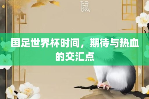 国足世界杯时间，期待与热血的交汇点