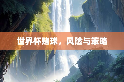 世界杯赌球，风险与策略