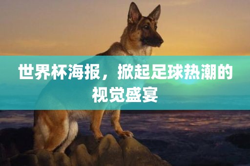 世界杯海报，掀起足球热潮的视觉盛宴
