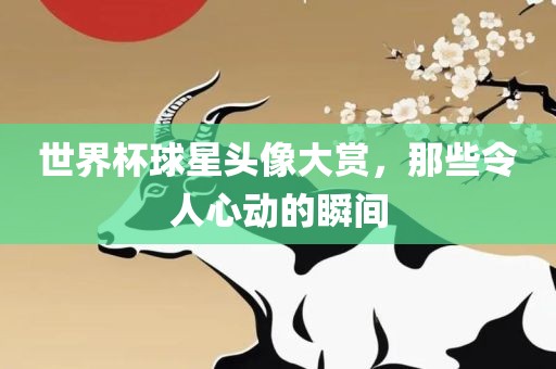 世界杯球星头像大赏，那些令人心动的瞬间