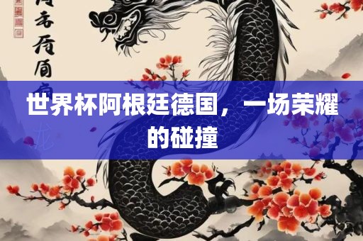 世界杯阿根廷德国，一场荣耀的碰撞
