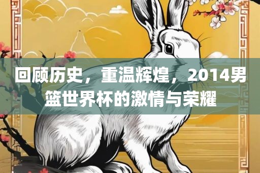 回顾历史，重温辉煌，2014男篮世界杯的激情与荣耀