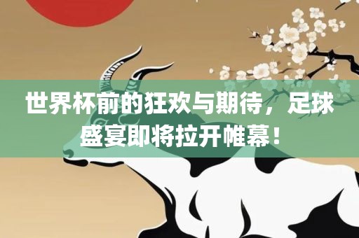 世界杯前的狂欢与期待，足球盛宴即将拉开帷幕！