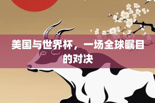 美国与世界杯，一场全球瞩目的对决