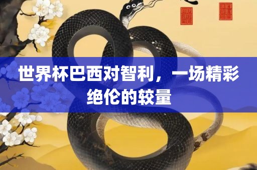世界杯巴西对智利，一场精彩绝伦的较量