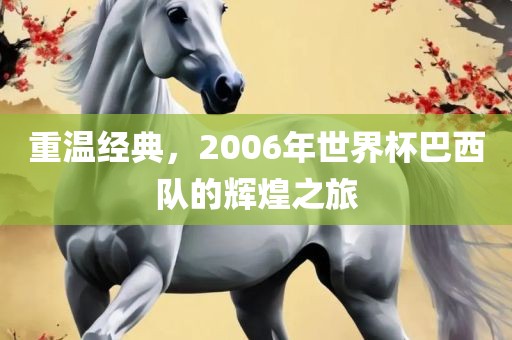 重温经典，2006年世界杯巴西队的辉煌之旅