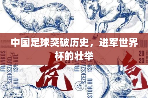 中国足球突破历史，进军世界杯的壮举