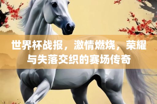 世界杯战报，激情燃烧，荣耀与失落交织的赛场传奇