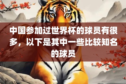 中国参加过世界杯的球员有很多，以下是其中一些比较知名的球员眉山市正发家政服务有限公司
