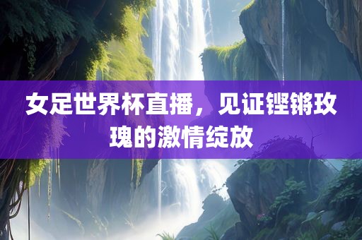 女足世界杯直播，见证铿锵玫瑰的激情绽放眉山市正发家政服务有限公司