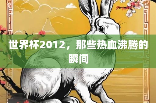 世界杯2012，那些热血沸腾的瞬间