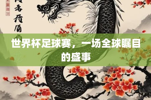世界杯足球赛，一场全球瞩目的盛事眉山市正发家政服务有限公司