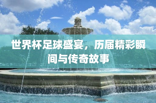 世眉山市正发家政服务有限公司界杯足球盛宴，历届精彩瞬间与传奇故事