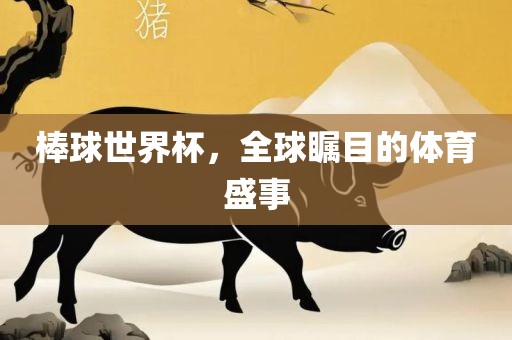 棒球世界杯，全球瞩目的体眉山市正发家政服务有限公司育盛事