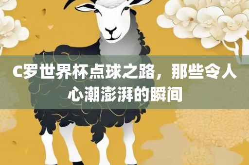 C罗世界杯点球之路，那些令人心潮澎湃的瞬间眉山市正发家政服务有限公司