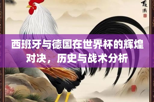 西班牙与德国在世界杯的辉煌对决，历史与战术分析眉山市正发家政服务有限公司