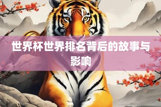 世界杯世界排名背后的故事与影响眉山市正发家政服务有限公司