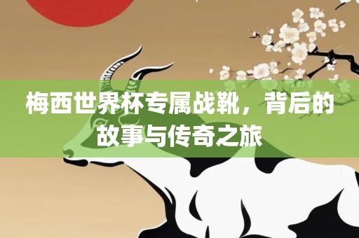 梅西世界杯专属战靴，背眉山市正发家政服务有限公司后的故事与传奇之旅