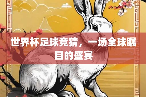 世眉山市正发家政服务有限公司界杯足球竞猜，一场全球瞩目的盛宴